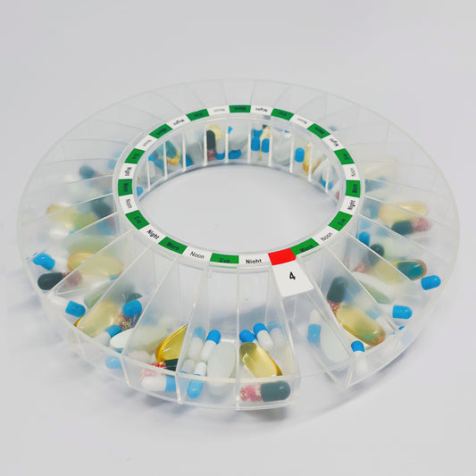 Spare 28 Compartment Carousel with Lid